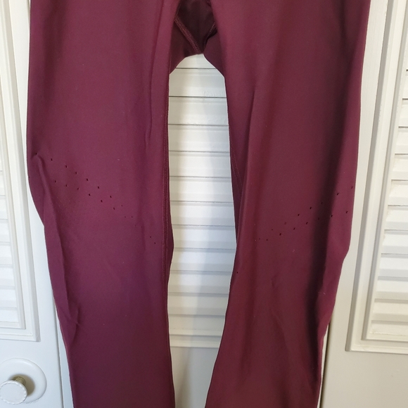 Maroon Lululemon Running Tights - Picture 3 of 9